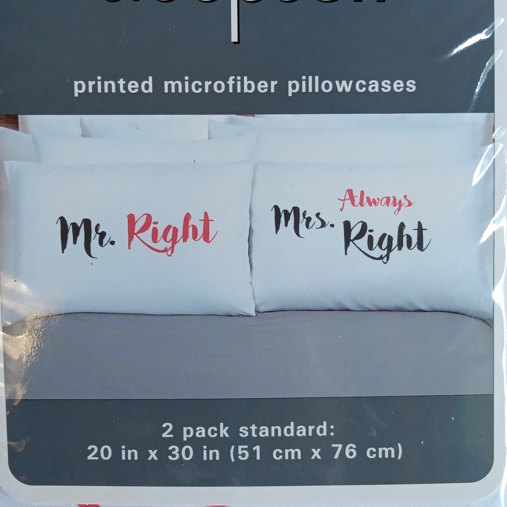 Sleepsoft microfiber pillowcases